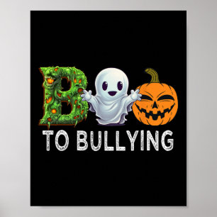 Unity Day Oranje Anti-Bullying Boo tegen Bullying Poster