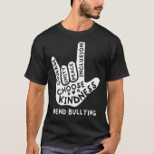 Unity Day Oranje Kinder 2022 Anti-Bullying Love Si T-shirt (Voorkant)