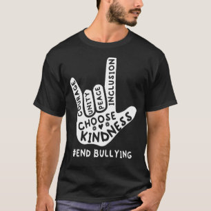 Unity Day Oranje Kinder 2022 Anti-Bullying Love Si T-shirt