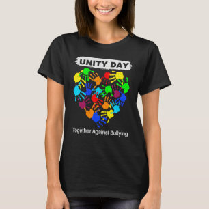 Unity Day Oranje Kinder 2022 Anti-Bullying Oranje  T-shirt