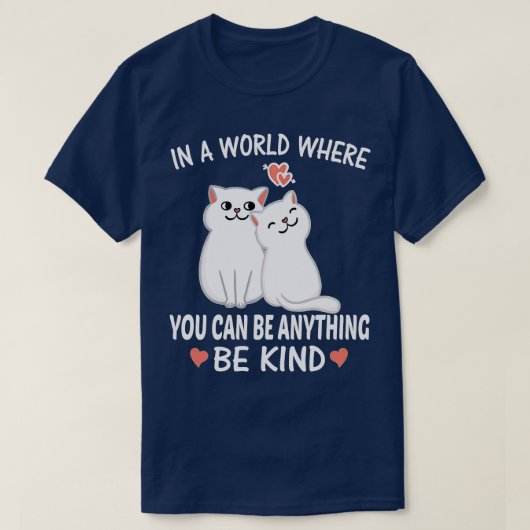 Unity Day Oranje Kindness Squad Cats T-shirt (Design voorkant)