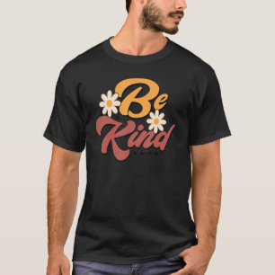 Unity Day Oranje Retro Teacher Kindness Antibullit T-shirt
