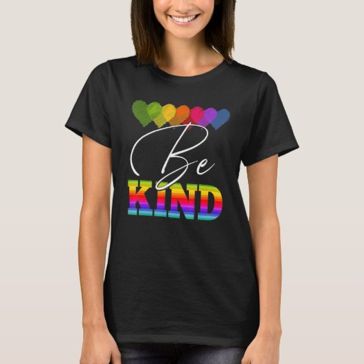Unity Day Oranje T-shirt Leraar Kindness Antibulli (Voorkant)
