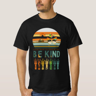 Unity Day Oranje Wees Aardig Luipaard Hart Anti Pe T-shirt