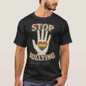 Unity Day Purple Anti Bullying Stop Bullying Spiri T-shirt (Voorkant)