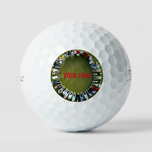 "Unity Edition 2023: v1 Golfbal met mensen Golfballen (Voorkant)