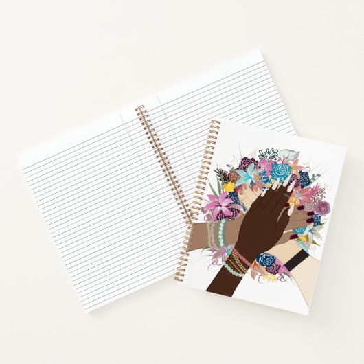 Unity in Bloom: empowerment van vrouwen Notitieboek (Binnen)