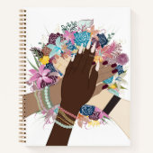 Unity in Bloom: empowerment van vrouwen Notitieboek (Voorkant)