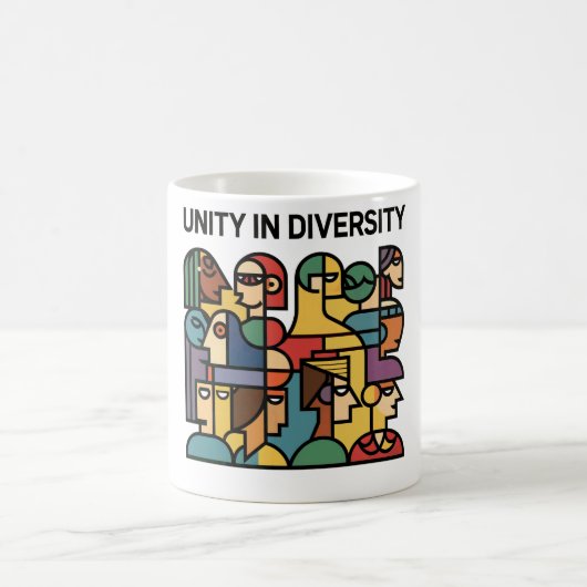 Unity in Diversity: een geometrische Mok van de re (Center)