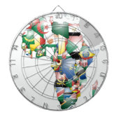 Unity in Diversity: het Collectie van de Afrikaans Dartbord (Voorkant)