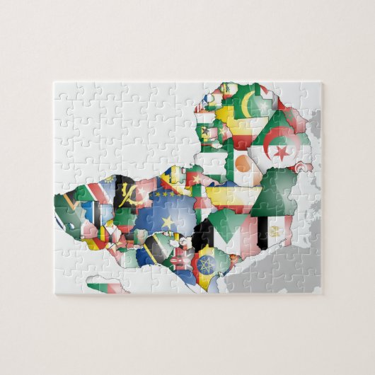 Unity in Diversity: het Collectie van de Afrikaans Legpuzzel (Horizontaal)