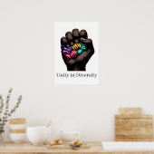 Unity in Diversity Poster (Keuken)