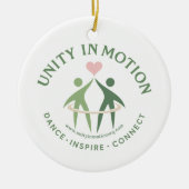 Unity in Motion Keramisch Ornament (Voorkant)