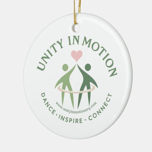 Unity in Motion Keramisch Ornament (Links)