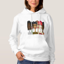 "Unity in stijl" Fashion Faces Hoodie