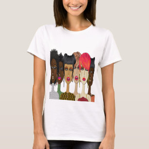 "Unity in stijl" Fashion Faces Hoodie T-shirt