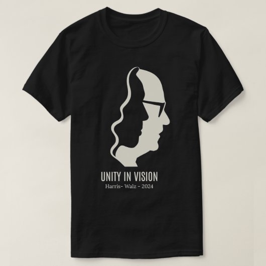 Unity in Vision Walz 2024 TShirt (Design voorkant)