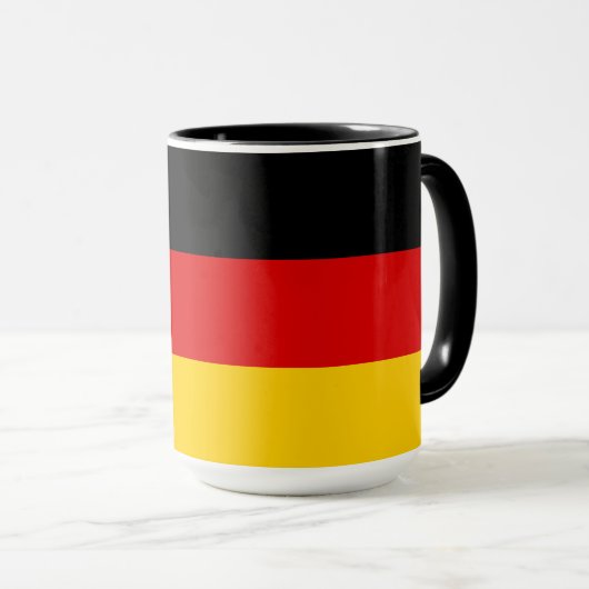Unity Justice Freedom Germany Flag Mug Mok (Voorkant rechts)