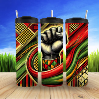 Unity kracht empowerment door middel van gedurfde thermosbeker