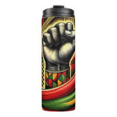 Unity kracht empowerment door middel van gedurfde thermosbeker (Voorkant)