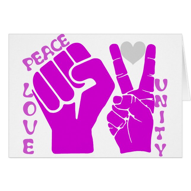 Unity, Love & Peace, Togetherness_ (Voorkant Horizontaal)