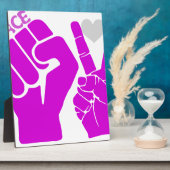 Unity, Love & Peace, Togetherness_ Fotoplaat (Zijkant)