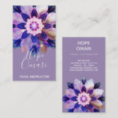 Unity Mandala Visitekaartje (Voorkant / Achterkant)