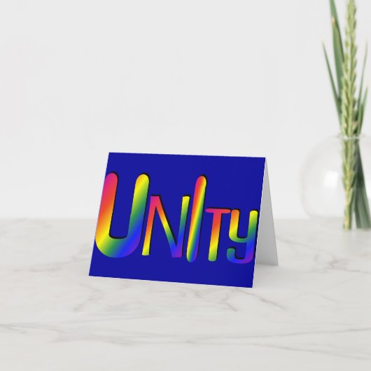 UNIty Notecards Kaart (Voorkant)