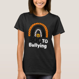 Unity Orange Tee Boo To Bullying Halloween Be T-shirt
