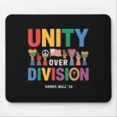 Unity over Division Pride Harris W 24 Muismat (Voorkant)
