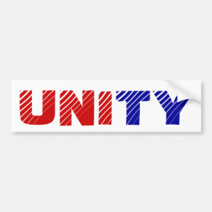 UNITY PARTY Trump Vance Tulsi Elon RFKJ Vivek Bumpersticker