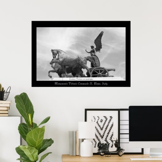 Unity Quadriga Poster (Thuiskantoor)