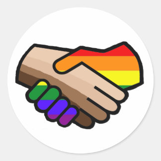 Unity-stickers Ronde Sticker