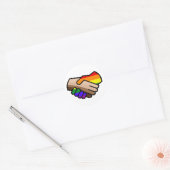 Unity-stickers Ronde Sticker (Envelop)