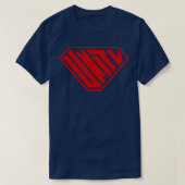 Unity SuperEmpowered Red T-shirt (Design voorkant)