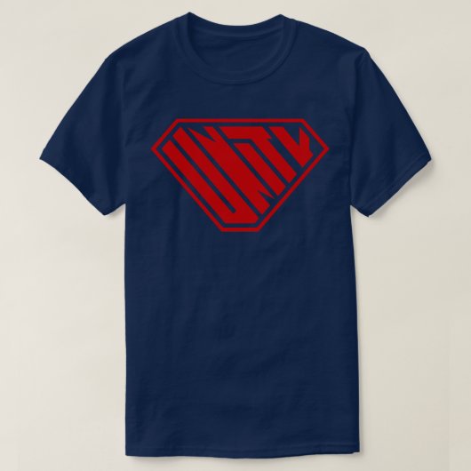 Unity SuperEmpowered Red T-shirt (Design voorkant)
