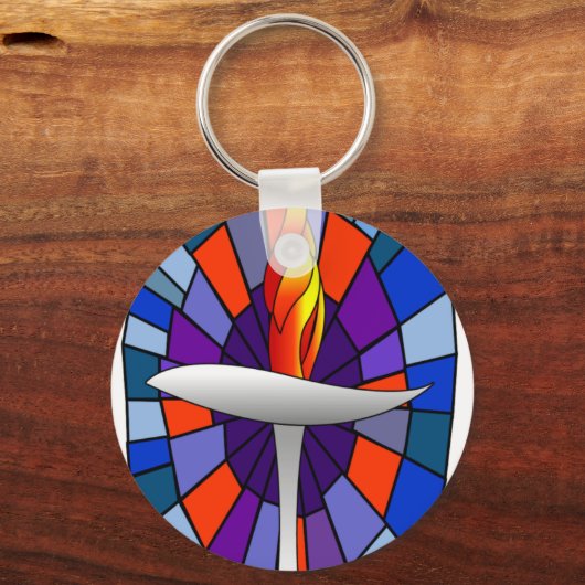 Unity Temple Chalice Sleutelhanger (Voorkant)