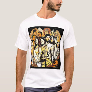 Unity Threads: Vier Diversiteit en Inclusie T-shirt