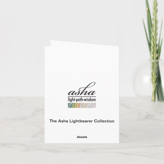 Unity Tree Note Kaart - Liefde kent de weg (Achterkant)