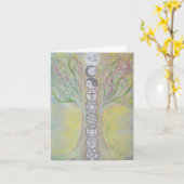 Unity Tree Note Kaart - Liefde kent de weg (Gele Bloem)