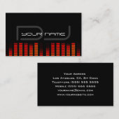 Uniuque and Elegant DJ Visitekaartje (Voorkant / Achterkant)