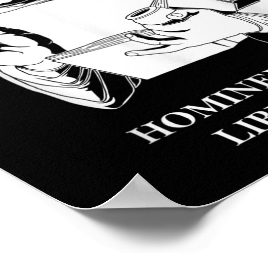 Unius Libri Philosopher Thomas Aquinas Quote Poster (Hoek)