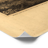 Univ of Virginia 1856 Antiek Panoramic Map Poster (Hoek)
