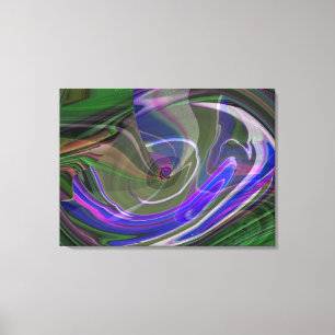 Univers Abstract III omgepakt doek exploiteren Canvas Afdruk