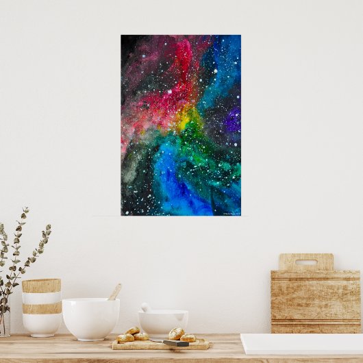 Univers Poster. Poster (Keuken)