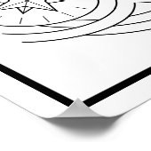 Univers symbool poster (Hoek)