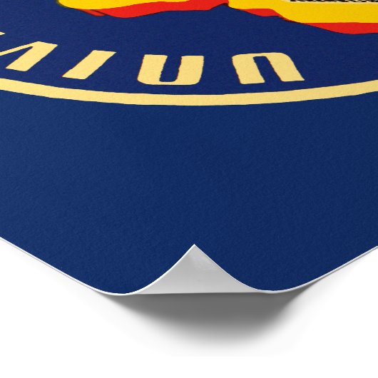 Universal Airways ~ South Africa to Israel Poster (Hoek)