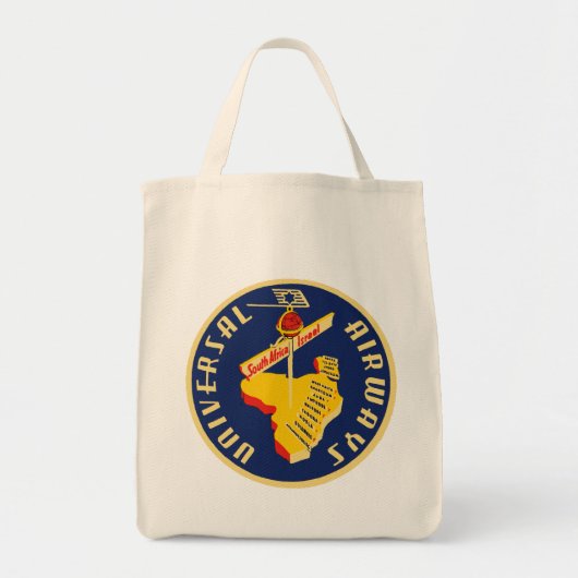 Universal Airways ~ South Africa to Israel Tote Bag (Voorkant)