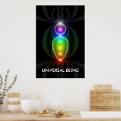 Universal Being - groot poster (Keuken)