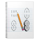 Universal Cool Point S Doodle 90s kinder midden Notitieboek (Voorkant)